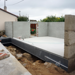 Agrandissement terrasse pour jardin suspendu Saint-Dié-des-Vosges